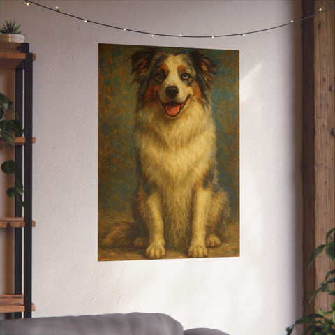 Custom Oil Painting Style Poster