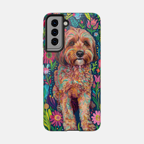 Custom Whimsical Pet Portrait Phone Case
