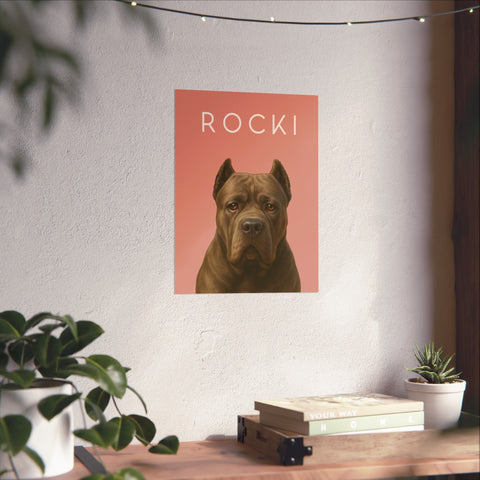 Custom Fancy Portrait Poster