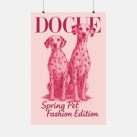 Custom Cover Magazine Style Poster