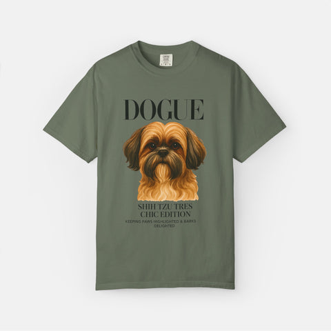 Custom Dogue Portrait T-shirt