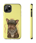 Custom Vibrant Pet Portrait Phone Case — personalised pet phone case — Petunia Woof