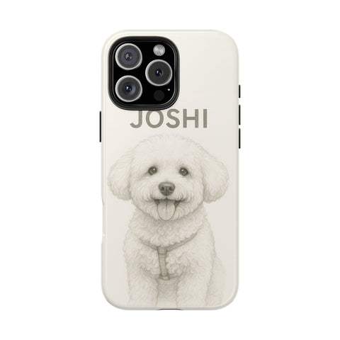 Custom Pet Pencil Drawing Though Phone Case