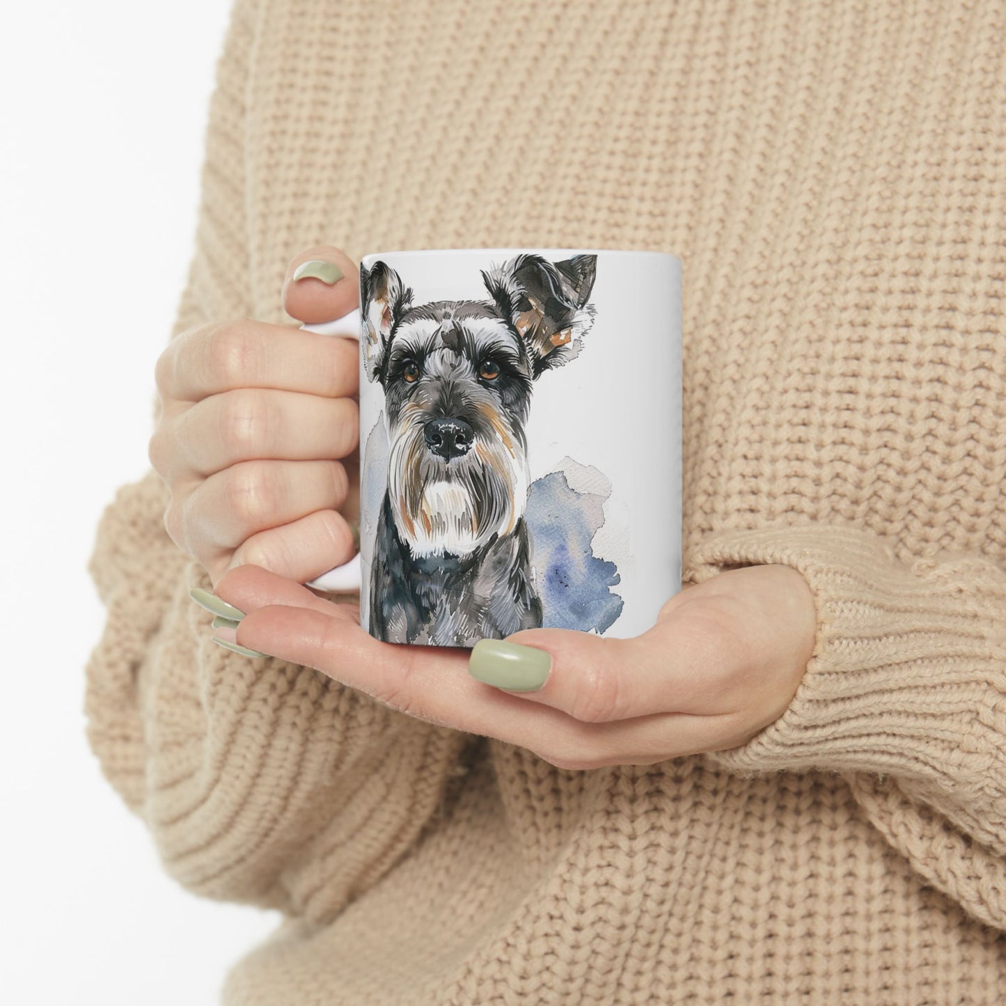 Schnauze Watercolor Dog Ceramic Mug - Perfect Gift for Dog Lovers - Petunia Woof