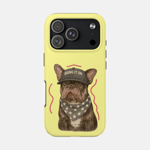 Custom Vibrant Pet Portrait Phone Case