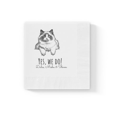 Custom Pet Napkins