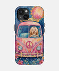 Custom Hippie Pet Phone Case — personalised pet phone case — Petunia Woof