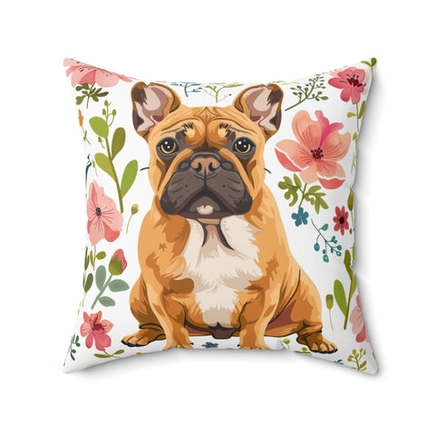Bulldog Throw Pillow