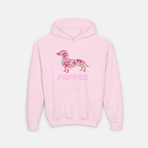 Custom Pet Siluette Hoodie (Kids)