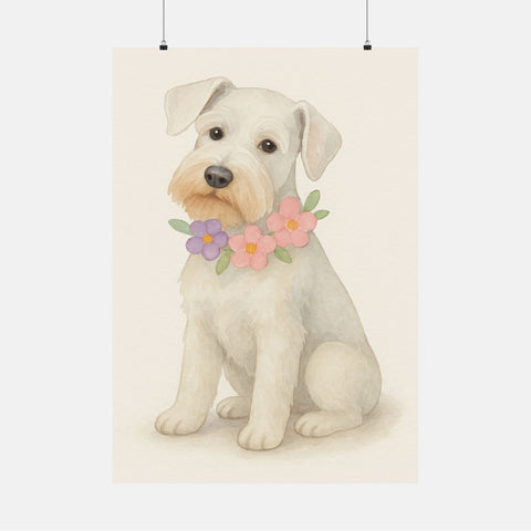 Custom Watercolor Portrait Poster