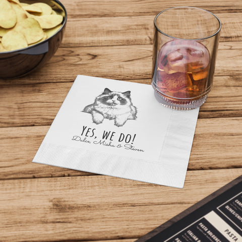 Custom Pet Napkins