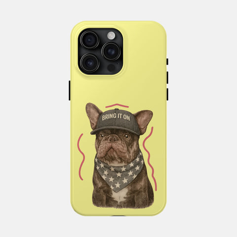 Custom Vibrant Pet Portrait Phone Case
