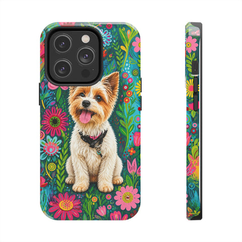 Custom Floral Pet Phone Case