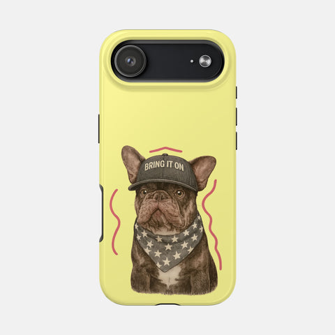 Custom Vibrant Pet Portrait Phone Case