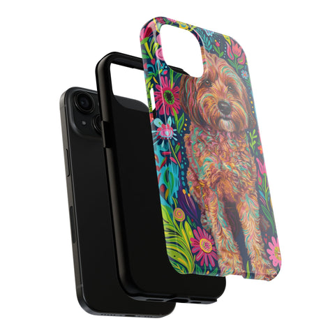 Custom Whimsical Pet Portrait Phone Case