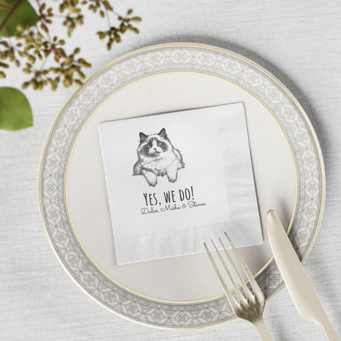 Custom Pet Napkins