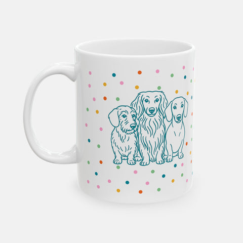 Custom Simple Drawing Pet Mug