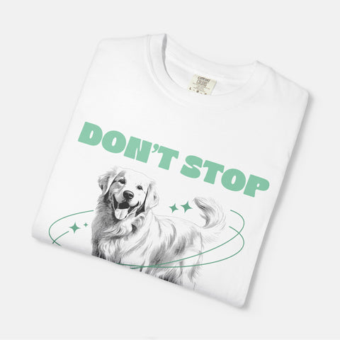 Don't Stop Retrieving T-shirt