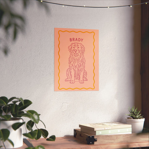 Custom Simple Drawing Poster