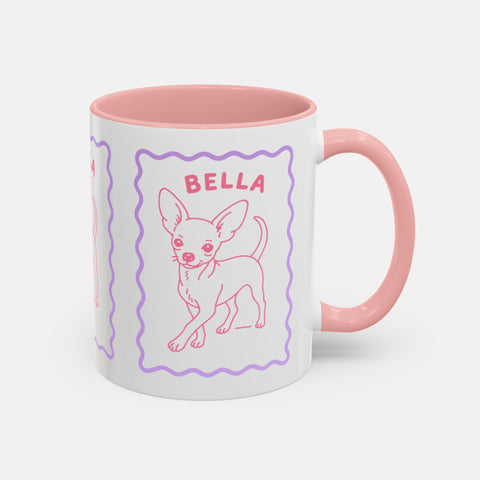 Custom Simple Drawing Pet Portrait Mug
