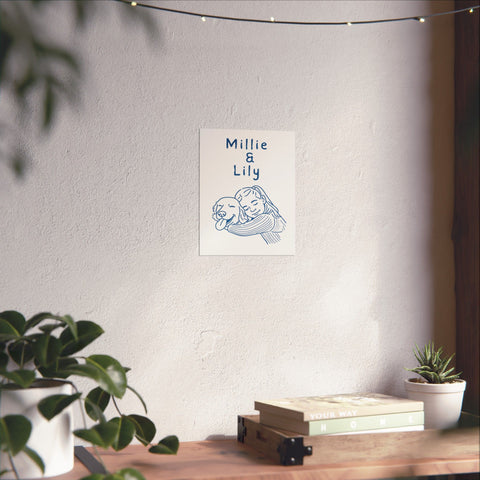 Custom Simple Drawing Poster