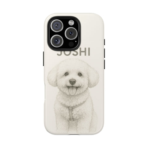 Custom Pet Pencil Drawing Though Phone Case