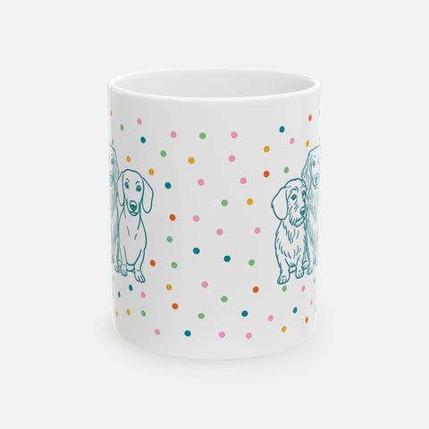 Custom Simple Drawing Pet Mug