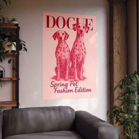 Custom Cover Magazine Style Poster
