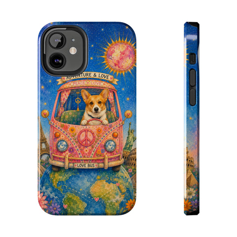 Custom Around The World With My Dog Phone Case