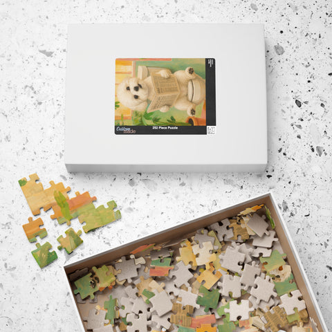 Custom Pet Portrait Puzzle