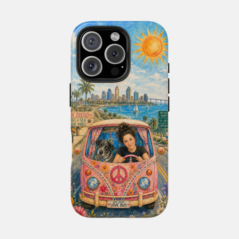 Custom San Diego Sunshine Ride Phone Case