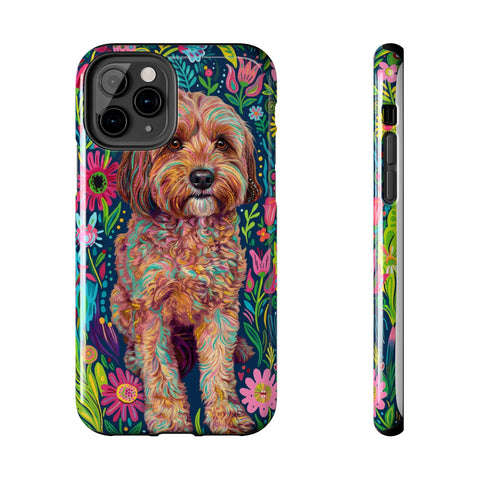 Custom Whimsical Pet Portrait Phone Case