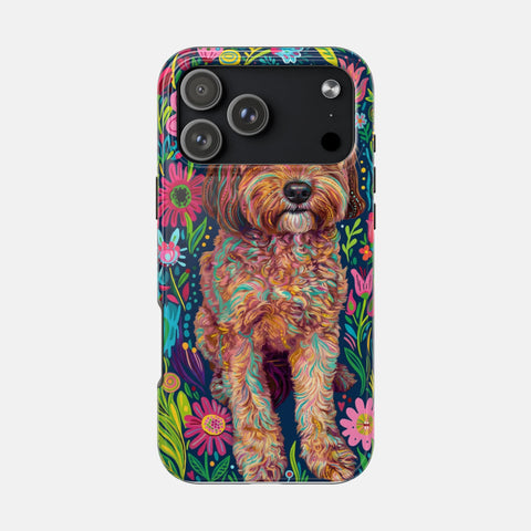 Custom Whimsical Pet Portrait Phone Case