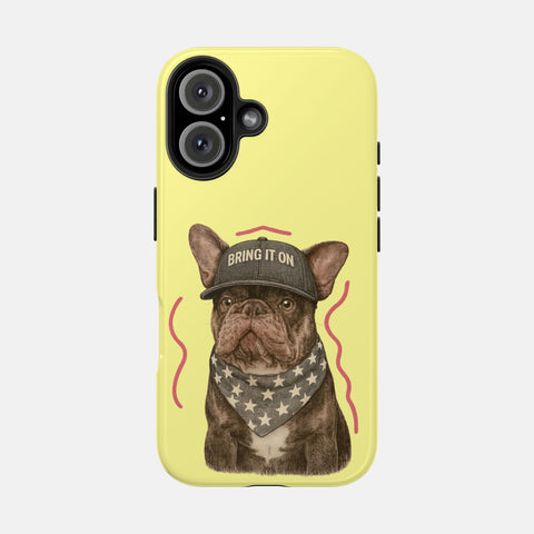 Custom Vibrant Pet Portrait Phone Case