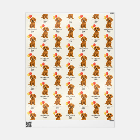 Custom Pet Wrapping Paper