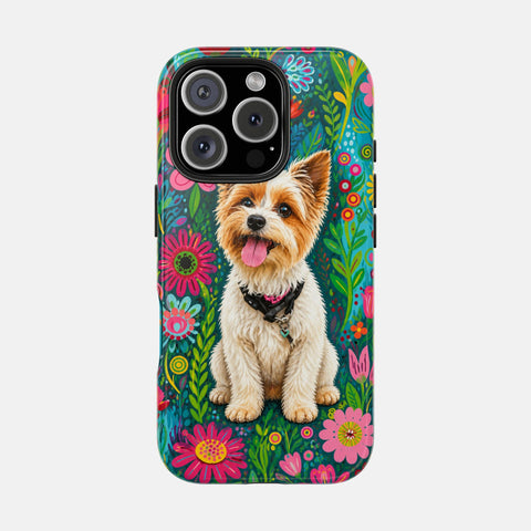 Custom Floral Pet Phone Case