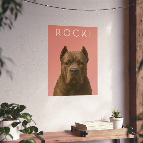 Custom Fancy Portrait Poster