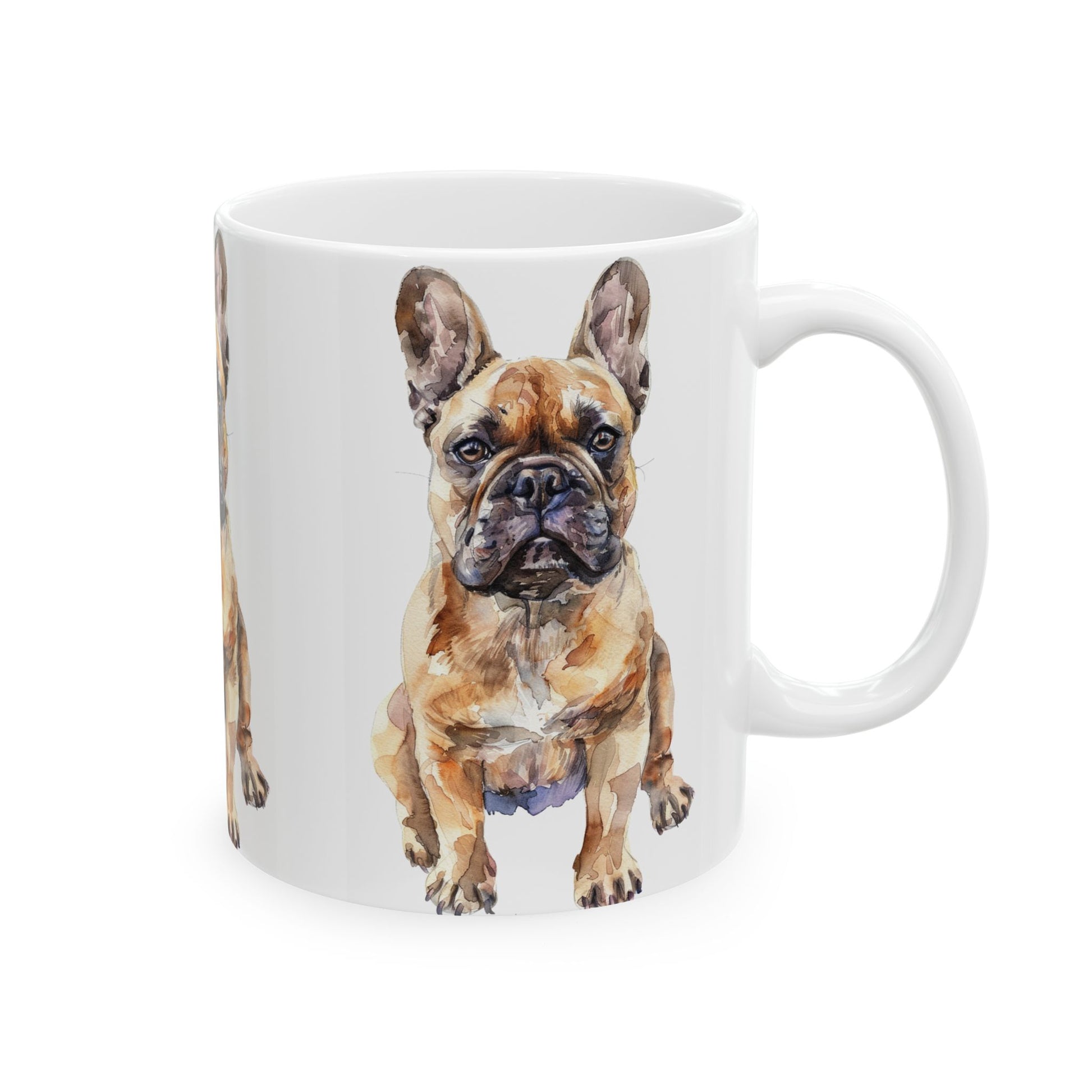 French Bulldog Ceramic Mug - Cute Dog Design, Perfect Gift for Pet Lovers - Petunia Woof