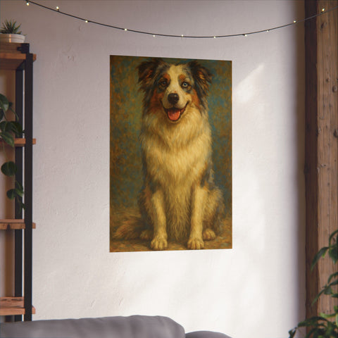 Custom Oil Painting Style Poster