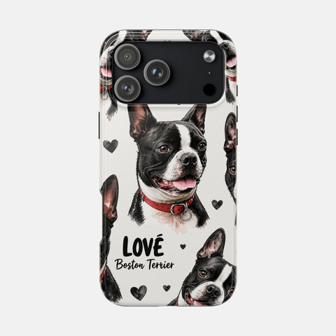 Custom Love My Pet Phone Case