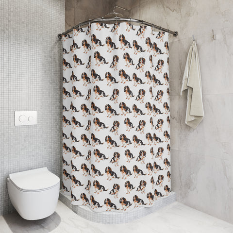 Cavalier Charles Spaniel  Shower Curtain