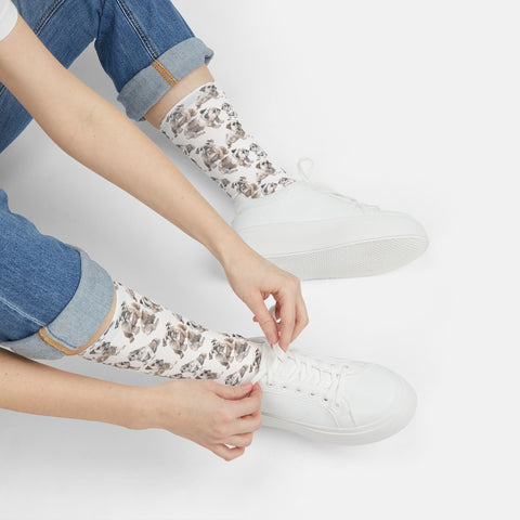 Bulldog Crew Socks