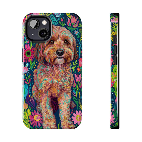 Custom Whimsical Pet Portrait Phone Case