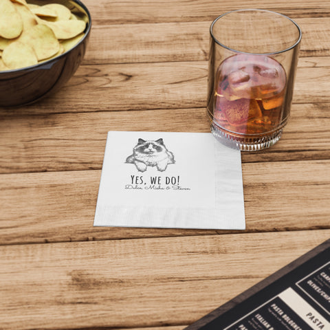 Custom Pet Napkins