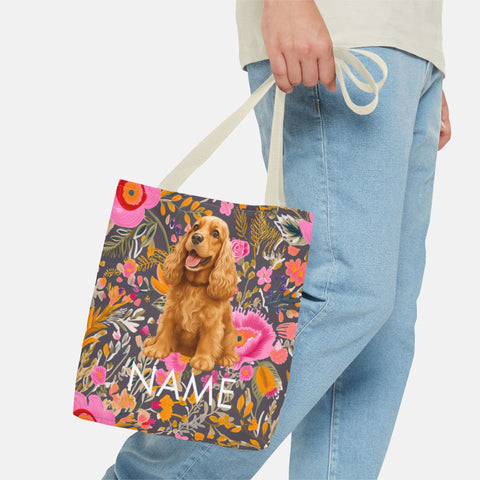Custom Pet Portrait Tote Bag
