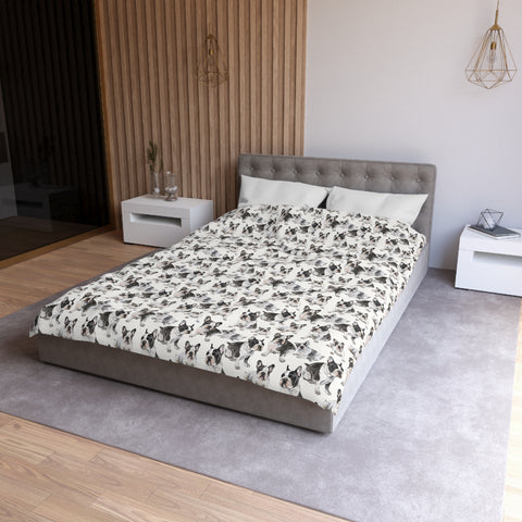 French Bulldog Pattern Duvet Cover