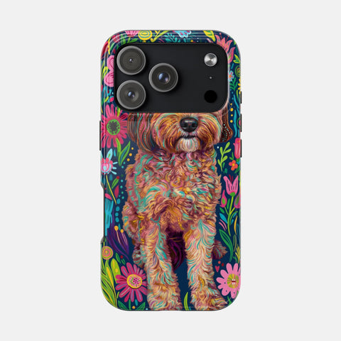 Custom Whimsical Pet Portrait Phone Case