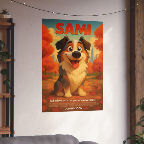 Custom Pixar Movie Poster