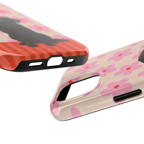 Custom Retro Floral Phone Case