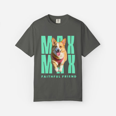 Billboard Custom Pet T-Shirt | Mint Font